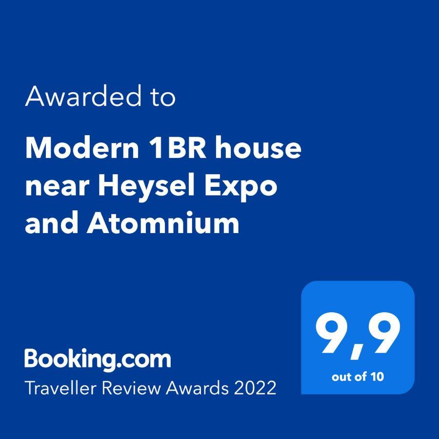 דירות Wemmel Modern 1Br House Near Heysel, Expo, Palais 12, Atomium, Uzvub Et Stade Roi Baudouin מראה חיצוני תמונה
