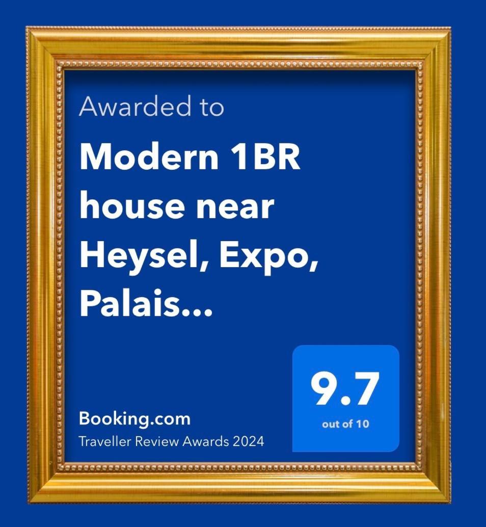 דירות Wemmel Modern 1Br House Near Heysel, Expo, Palais 12, Atomium, Uzvub Et Stade Roi Baudouin מראה חיצוני תמונה